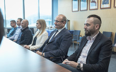 Słuchacze studiów MBA podczas inauguracji