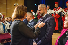 Odznaczony Brązowym Krzyżem Zasługi mgr inż. Arkadiusz Surowiec, fot. K. Pudełko