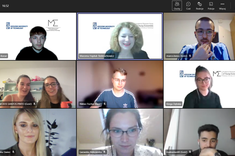 Uczestnicy Seminarium podczas obrad (zrzut ekranu), graf. udostępniona przez organizatorów