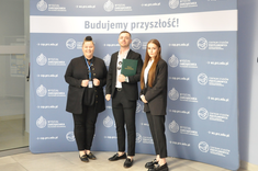 dr Justyna Stecko z Magistrantami