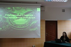 Studenci Koła Naukowego „Eskadra” na ogólnokrajowej konferencji,