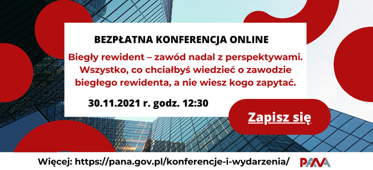 Grafika informująca o konferencji