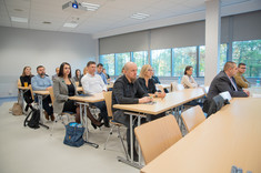 Słuchacze studiów podyplomowych Zarządzanie zasobami ludzkimi, fot. A. Surowiec