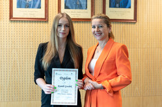 Wręczenie nagród laureatom XI Konkursu Wiedzy Finansowo – Bankowej,