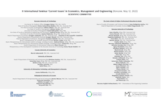 Nazwiska członków Komitetu Naukowego Seminarium, graf. udostępniona przez organizatorów