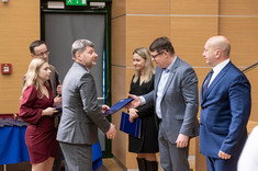 Wręczenie nagród Rektora za osiągnięcia naukowe w 2021 r.