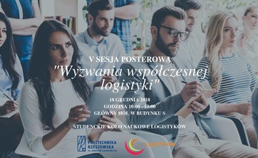 Sesja posterowa o wyzwaniach współczesnej logistyki