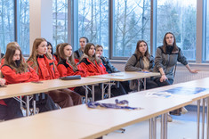 Uczestnicy Dnia Otwartego Wydziału Zarządzania