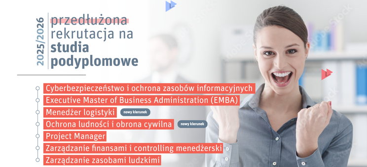 Trwa rekrutacja na studia podyplomowe 2025/2026