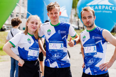 Laureaci nagród, z lewej Kinga Filipek (WZ), w środku Dawid Sobiło (WZ), fot. Agnieszka Koterba