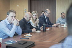 Słuchacze studiów MBA podczas inauguracji, fot. A. Surowiec