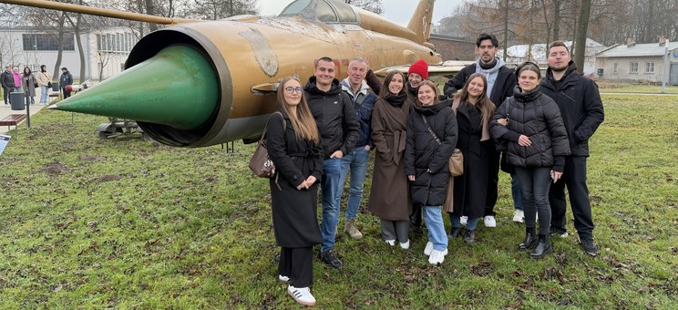 Wizyta studyjna w Muzeum Lotnictwa Polskiego w Krakowie,