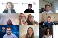 Uczestnicy Seminarium podczas obrad (zrzut ekranu), graf. udostępniona przez organizatorów