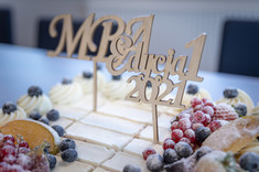 Tort uświetniający uroczystość inauguracji pierwszej edycji studiów MBA, fot. A. Surowiec