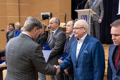 Wręczenie nagród Rektora za osiągnięcia naukowe w 2021 r.