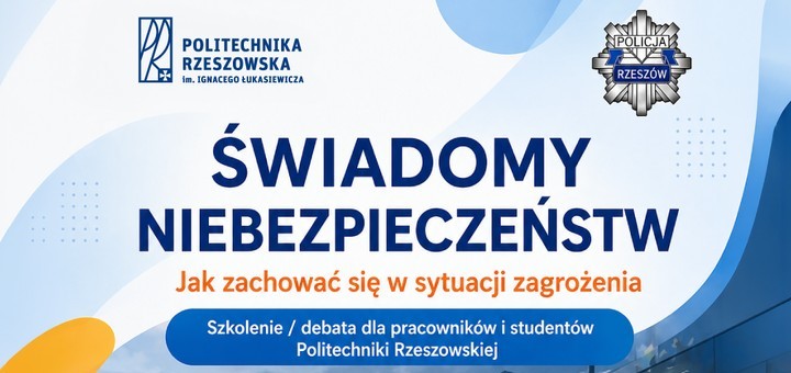 Szkolenie „Świadomy Niebezpieczeństw – Jak zachować się w sytuacji zagrożenia”,