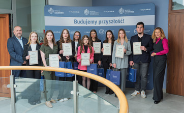 Wręczenie nagród laureatom XIV Konkursu Wiedzy Finansowo–Bankowej,