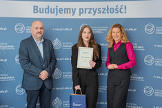 Wręczenie nagród laureatom XIV Konkursu Wiedzy Finansowo–Bankowej,