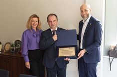 Uroczyste otwarcie strefy relaksu dla studentów Wydziału Zarządzania,