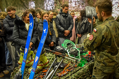 Studenci WZ z wizytą w 1. Batalionie Strzelców Podhalańskich,