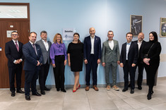 Uroczyste otwarcie strefy relaksu dla studentów Wydziału Zarządzania,