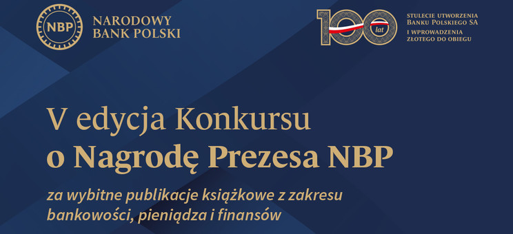 V edycja Konkursu o Nagrodę Prezesa NBP,