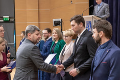 Wręczenie nagród Rektora za osiągnięcia naukowe w 2021 r.