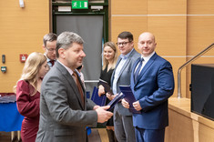 Wręczenie nagród Rektora za osiągnięcia naukowe w 2021 r.