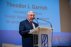 Theodore J. Garrish, były Asystent Sekretarza w Biurze Spraw Międzynarodowych w Departamencie Energii USA (2018-2021), fot. A. Surowiec