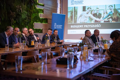 Uroczyste posiedzenie Rady Biznesu Wydziału Zarządzania. fot. Arkadiusz Surowiec