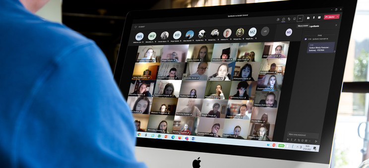 Uczestnicy konferencji (zrzut ekranu).