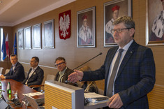 prof. dr hab. inż. Piotr Koszelnik, rektor Politechniki Rzeszowskiej,