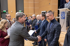 Wręczenie nagród Rektora za osiągnięcia naukowe w 2021 r.