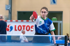 Tenisistka KU AZS PRz Klaudia Cierpisz, fot. A. Surowiec.