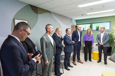 Uroczyste otwarcie strefy relaksu dla studentów Wydziału Zarządzania,