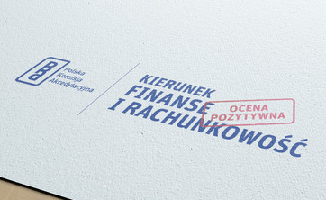 Pozytywna ocena kierunku finanse i rachunkowość
