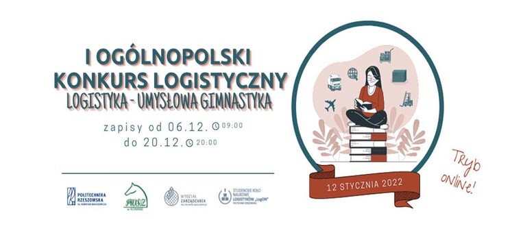 Grafika informująca o konkursie, graf. P. Bednarska