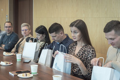 Słuchacze studiów MBA podczas inauguracji, fot. A. Surowiec
