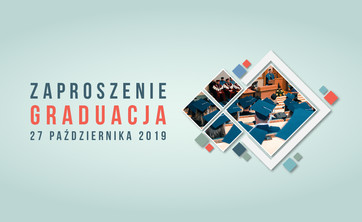 Zaproszenie - Graduacja 2019