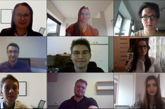 Uczestnicy konferencji (zrzut ekranu).