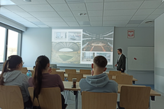 Zajęcia z praktykiem na WZ w ramach Via Carpatia,