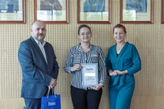 Wręczenie nagród laureatom XIII Konkursu Wiedzy Finansowo–Bankowej,