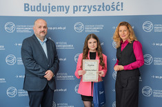 Wręczenie nagród laureatom XIV Konkursu Wiedzy Finansowo–Bankowej,