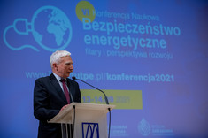  Galeria: Wystąpienie pełnomocnika rządu ds. strategicznej infrastruktury krytycznej dr. P. Naimskiego, fot. A. Surowiec