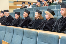 Promotorzy podczas graduacji, fot. A. Surowiec.