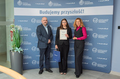 Wręczenie nagród laureatom XIV Konkursu Wiedzy Finansowo–Bankowej,