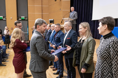 Wręczenie nagród Rektora za osiągnięcia naukowe w 2021 r.