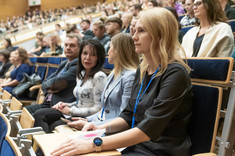 Od prawej: dr Agnieszka Zielińska, mgr Ewelina Nycz, dr Hanna Hall, dr Robert Nowacki, fot. A. Surowiec.