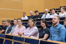 Studenci - uczestnicy programu "Legia Akademicka", fot. Arkadiusz Surowiec