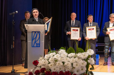 Wystąpienie dyrektor Liceum Ogólnokształcącego im. Jana Pawła II Sióstr Prezentek w Rzeszowie, siostry Bernardy Rozmus, fot. A. Surowiec